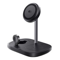 baseus enerfill fs41 cargador inalambrico magnetico de 15w 3 en 1 soporte de carga inalambrica rapida con enfriamiento t
