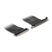 tarjeta riser delock 88027 pcie x16 cable 30 cm angulo 90 macho a hembra