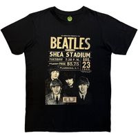 the beatles camiseta shea 66 para hombre
