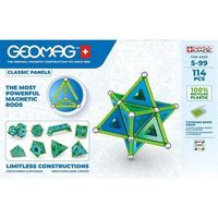 paneles ecofriendly 114 piezas geomag - gardenkraft
