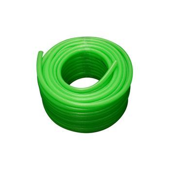 Jardin202 - Manguera Mallalatex Verde - Resistente Y Flexible Para Uso Residencial, Comercial E Industrial, Disponible En 15m Y 25  19 X 3/4 (25 Metros) ()  19 X 3/4 (25 Metros)