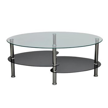 Mesa De Centro Con Diseño Exclusivo Negro Vidaxl