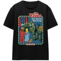steven rhodes camiseta the elves are always watching para mujer