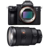 camara mirrorless sony alpha 7 iii 242 mp 4k uhd sensor full-frame 24-70mm bluetooth wifi