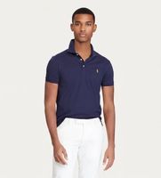 polo ralph lauren para hombre 710685514003 polo de tacto suave marino s casual algodon manga corta
