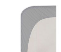 sabana bajera microfibra silk cama 90cm color gris
