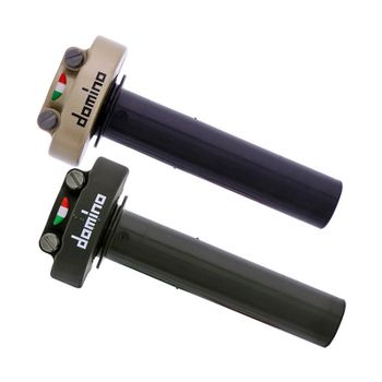 Acelerador 22mm doble-cable desmo Tommaselli XM2 negro