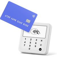 sumup solo lite - datafono blanco tamano bolsillo para pagos contactless acepta tarjetas de credito debito apple pay google pay - pago con solo acercar tu tarjeta smartphone o chip  pin facil de