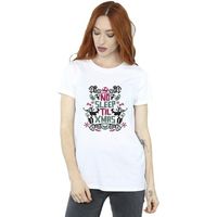 disney camiseta the nightmare before christmas no sleep til xmas para mujer