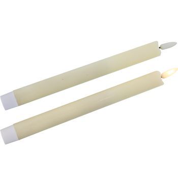 Set 6 Velas Crema