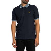 lyle  scott polo polo con cuello ojo de pajaro para hombre