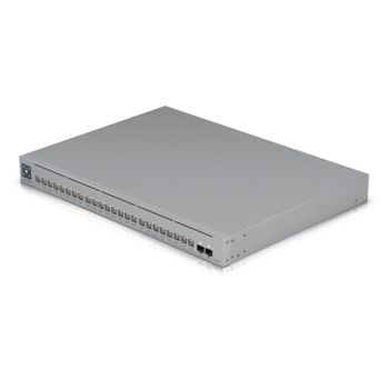 Switch Ubiquiti USW-Pro-Max-24-PoE 24 Puertos Gigabit L3 PoE Pantalla Táctil 112Gbps