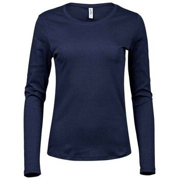 Tee Jays Camiseta manga larga Interlock para mujer