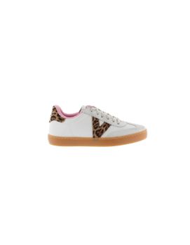 Zapatillas Victoria Berlín Efecto Piel & Serraje Mujer Leopardo Hielo