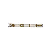 emblema panel lateral yamaha xs 650 -73 oe-replica oro