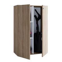 gabinete de limpieza de gabinete de escoba de madera lona l