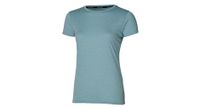 maillot de manga corta mizuno impulse core azul para mujer
