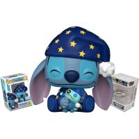 funko pop disney stitch en pjs que brilla en la oscuridad  protector toybop