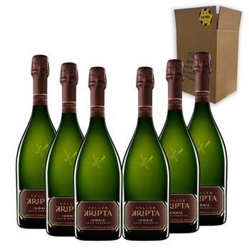 Celler Kripta Icònic Gran Reserva Brut - Pack 6 Botellas 75 Cl - 11,5% Vol.