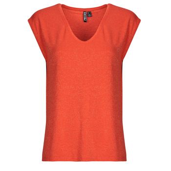 Pieces Camiseta PCBILLO TEE LUREX STRIPES para mujer