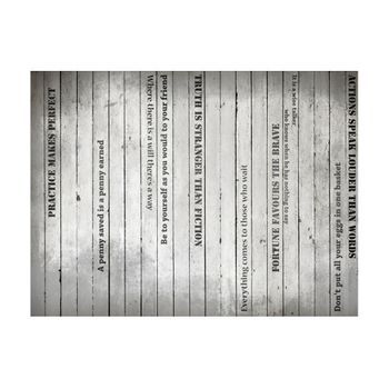 Papel Pintado 3d - Memorable Quotes (350x270 Cm)