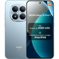 xiaomi redmi note 15 pro 5g -  movil   pantalla de 683 15k amoled mediatek dimensity 7400-ultra camara de 200mp bateria de 6580 mah cargador no incluido version es