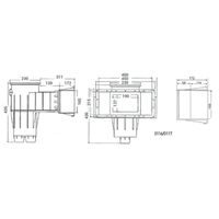 skimmer premium boca larga - liner