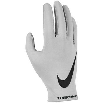 Nike Guantes Gants d'hiver Therma-Fit Liner FG gris para mujer