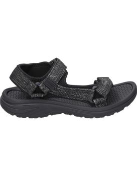 Sandalias Con Plataforma Para Moda Joven Mustang 60804 Negro 36