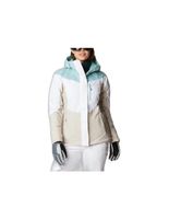 chaqueta de esqui y snow columbia rosie runr insulated white mujer