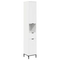 gabinete de bano 315 x 33 x 190 cm madera de ingenieria metal vidaxl