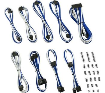 CABLEMOD Classic ModMesh RT-Series ASUS ROG/Seasonic Cable Kit - White & Blue, White