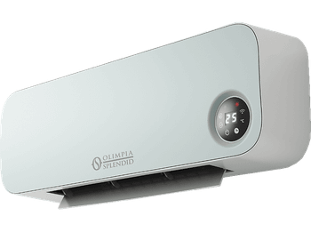 REACONDICIONADO Seminuevo Bueno Calefactor - Olimpia Splendid Caldo Sky B Wi-Fi, 2000 W, 3 Niveles, Blanco
