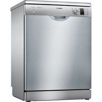 bosch sms25ai00g full-size dishwasher - silver silver
