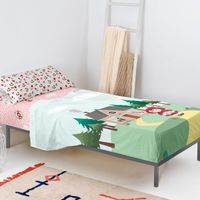 red riding hood juego de sabanas 2 piezas