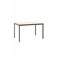 mesa black rectangular dino 120x60 cm - madera natural