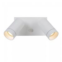 aplique de exterior con sensor taylor 2 luces