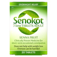 senokot 75mg tablets 18 years 
