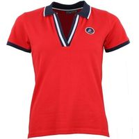 peak mountain polo polo manches courtes femme asfalte para mujer