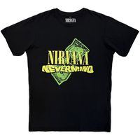 nirvana camiseta nevermind dollar para mujer