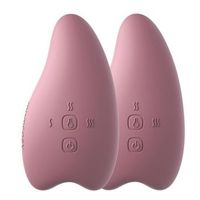 momcozy a1 warming and vibrating lactation massager - double package