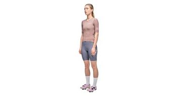 Maillot de manga corta maap emerge marron  mujer