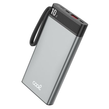Power Bank Cool Bateria 10.000 mAh 3A / 20W PD Silver