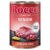 rocco senior 6 x 400g - lamb  millet