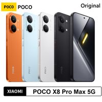 version global poco x8 pro max 5g telefono inteligente con nfc bateria monstruosa de 8500 mah dimensity 9500s pantalla amoled de 683 15k 120hz
