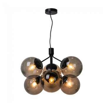 Lámpara colgante ivona fumé (6 luces)