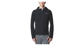 Forro polar con capucha  p y  p cremallera completa columbia spectre ridge ii negro