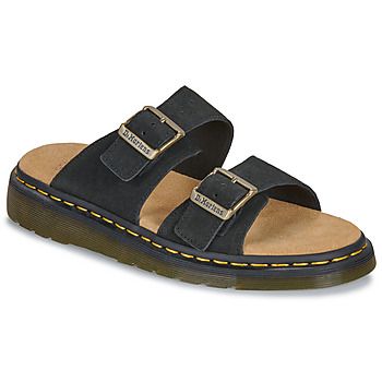 Dr. Martens Sandalias Josef Black Suede para mujer