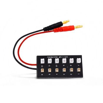 3.7V 1-12P Placa de adaptador de carga equilibrada para Micro + Batería PH SH B6 A6 para juguetes RC