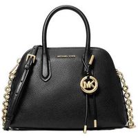 michael michael kors bolso de mano michael kors bolso de mano cuero freddie mediano domo negro para mujer